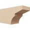 Ekena Millwork 6in. W x 8in. H x 16in. L Monterey Woodgrain TimberThane Rafter Tail, Primed Tan RFTUR06X08X16MONRCPR - alternate 1